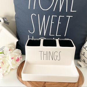 Rae Dunn bathroom storage